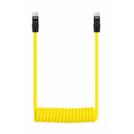 Newell NL4992 - przewód spiralny, silikonowy kabel USB-C, 100W